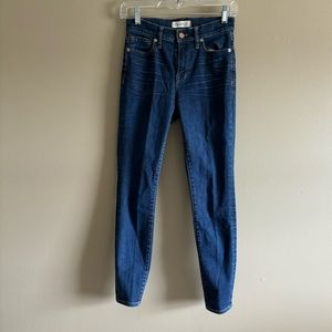 Madewell High Riser Skinny Jeans